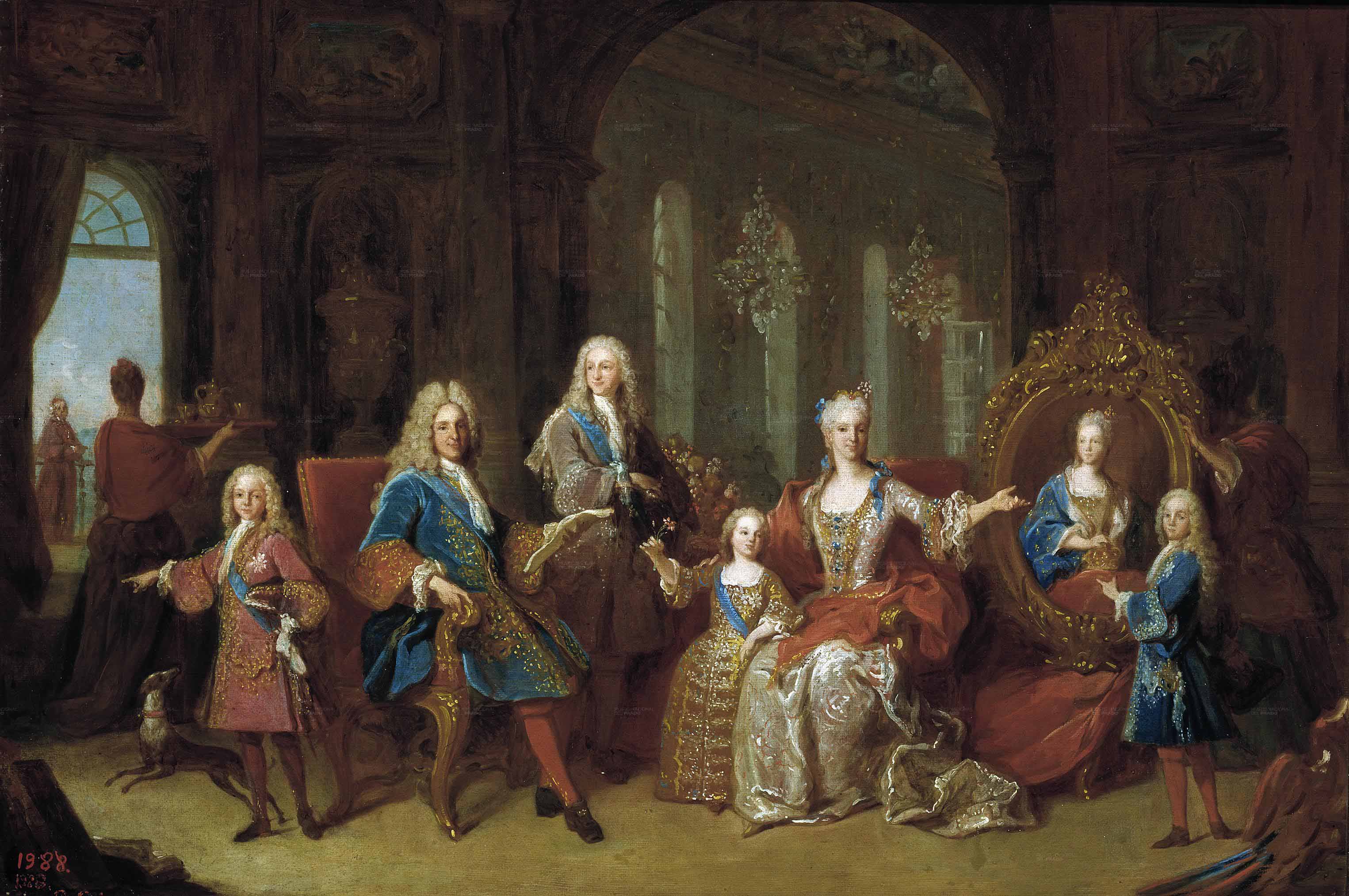 Jean Ranc The Family of Philip V